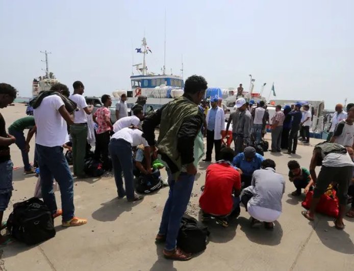 فقدان 41 مهاجراً إفريقياً في غرق قارب قبالة سواحل اليمن