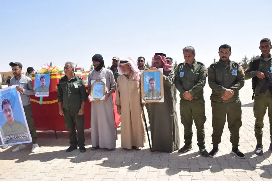 جثمان عضو لقوى الأمن الداخلي يوارى الثرى في الشدادي 