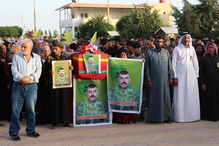 تشييع جثمان المقاتل من قوات الكوماندوس ماهر عبد الله إلى مثواه الأخير