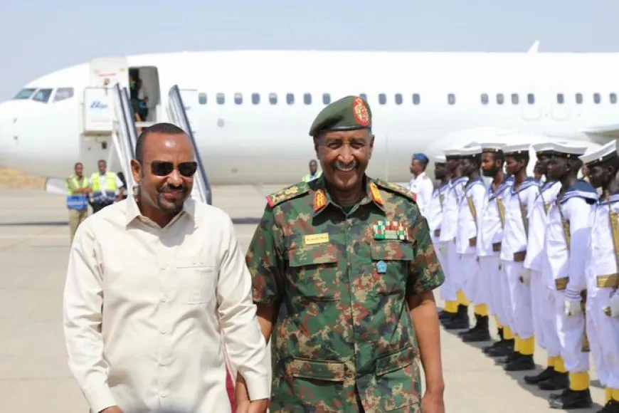 رئيس الوزراء الأثيوبي في السودان 