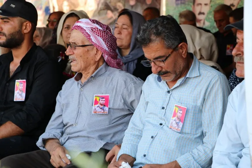 مراسم غيابية للمقاتل من  قوات الدفاع الشعبي جانفدا عفرين