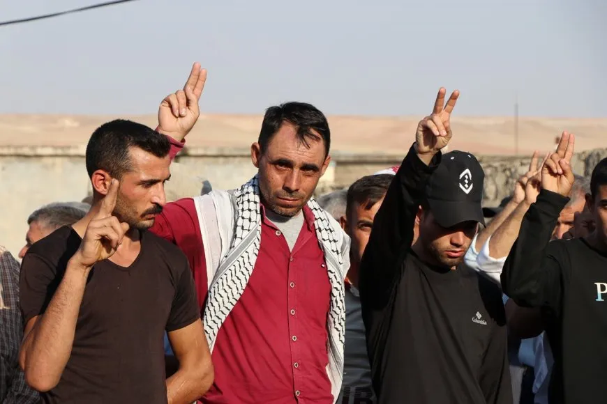مراسم غيابية للمقاتل من  قوات الدفاع الشعبي جانفدا عفرين