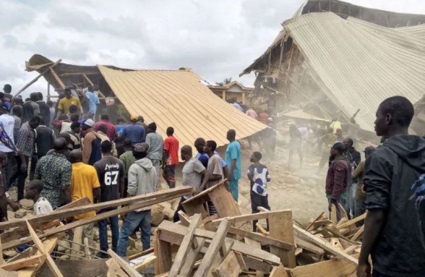 فقدان 22 شخصاً لحياتهم إثر انهيار مبنى في نيجيريا
