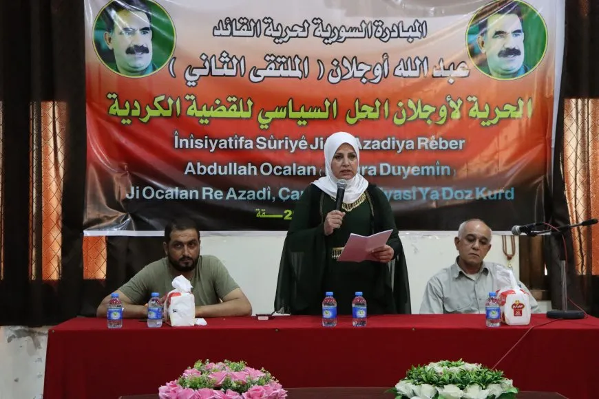 توصيات عن ملتقى في مقاطعة الطبقة للوصول لحرية القائد عبد الله أوجلان