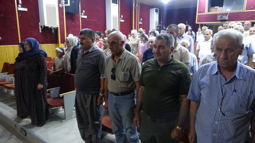 اجتماع في ديرك: مقاومة 14 تموز تحولت إلى شرارة الحرية للشعب الكردستاني