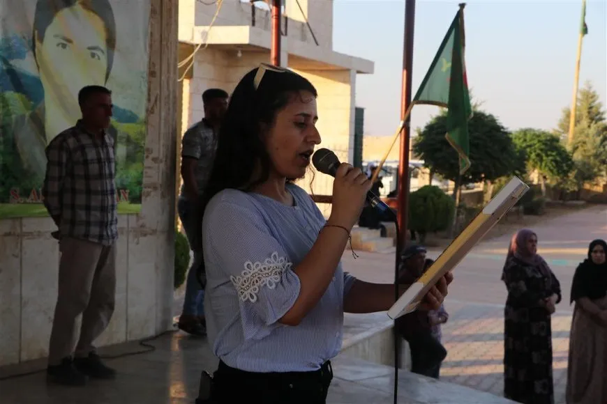 تشييع جثمان الشهيد عماد مطر في الحسكة