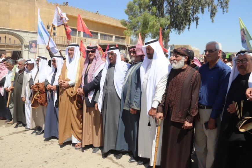 شيوخ ووجهاء عشائر عربية يدعون للوحدة ضد الاحتلال التركي في سوريا والعراق