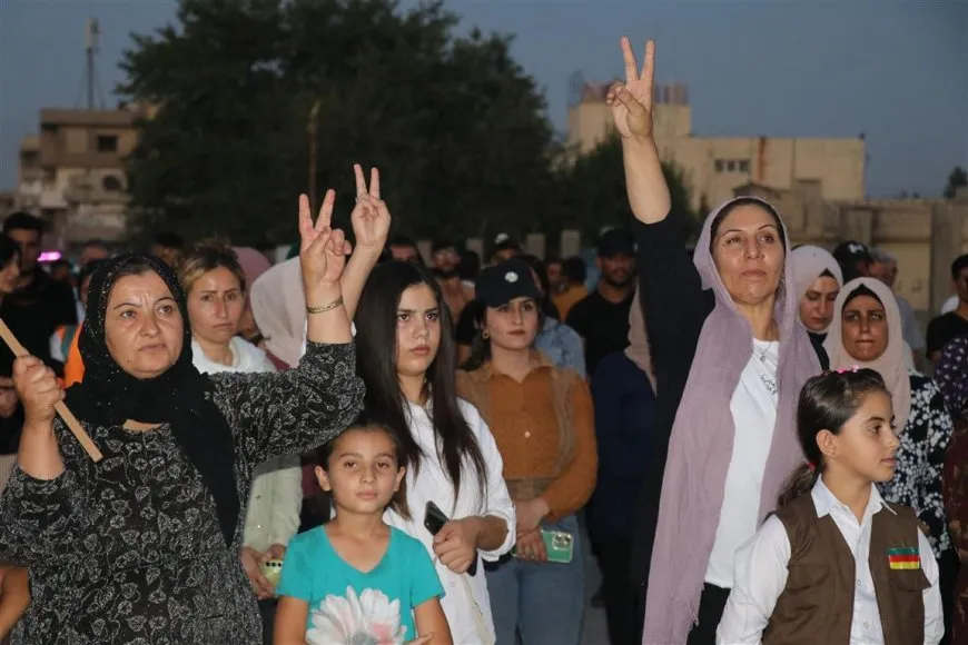 أهالي عامودا يستنكرون هجمات الاحتلال
