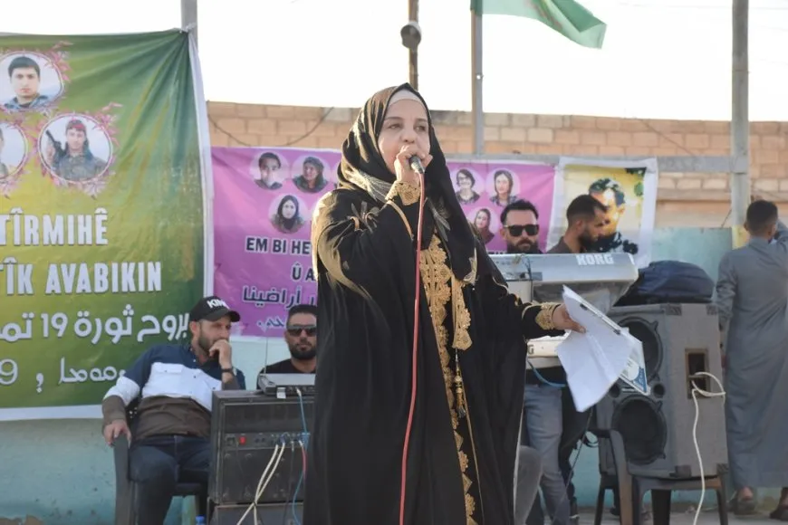 أهالي شمال وشرق سوريا يحتفلون بذكرى ثورة 19 تموز