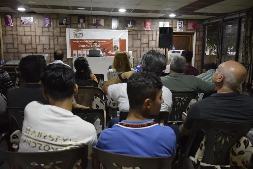 حفل توقيع ديوان شعر للشاعر والصحفي كمال نجم في قامشلو