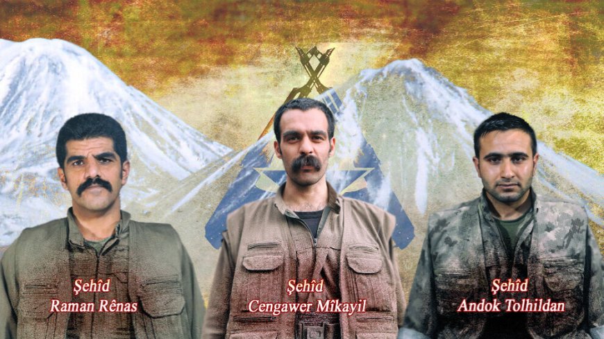 وحدات شرق كردستان تكشف سجلّ 3 من مقاتليها