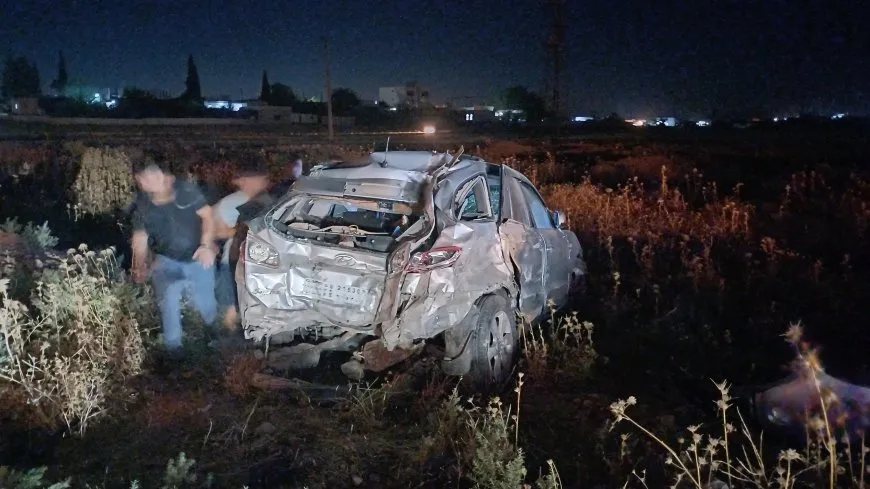 ٥ إصابات نتيجة حادث سير في مدخل قامشلو