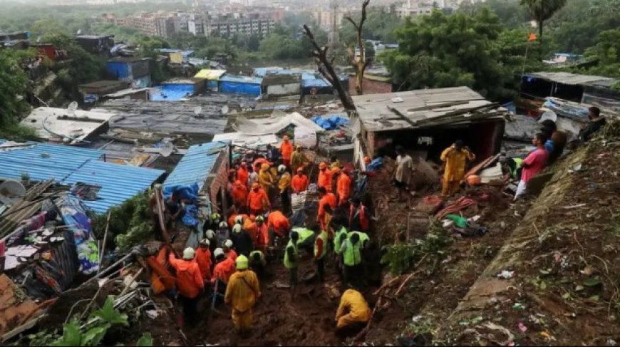 23 شخصاً لقوا حتفهم في انهيارات أرضية في الهند