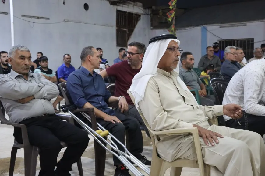 فعالية في عامودا: علينا السعي بكل الطرق لكسر العزلة وتحقيق الحرية الجسدية للقائد