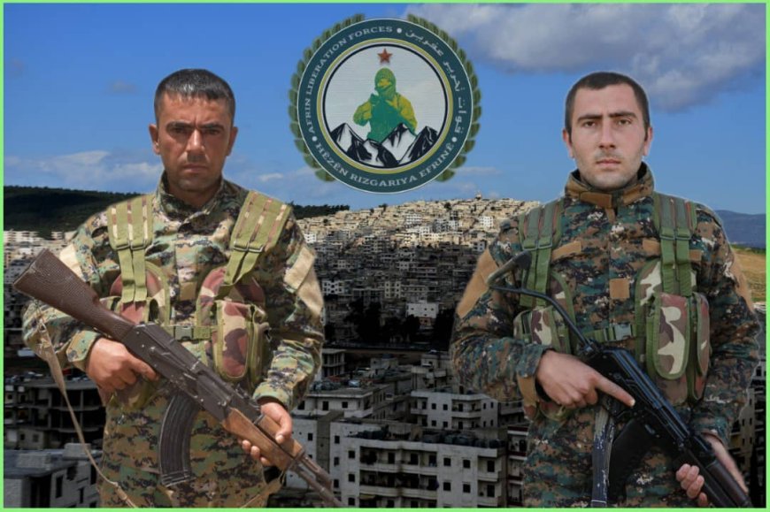 قوات تحرير عفرين تكشف سجلّ اثنين من مقاتليها