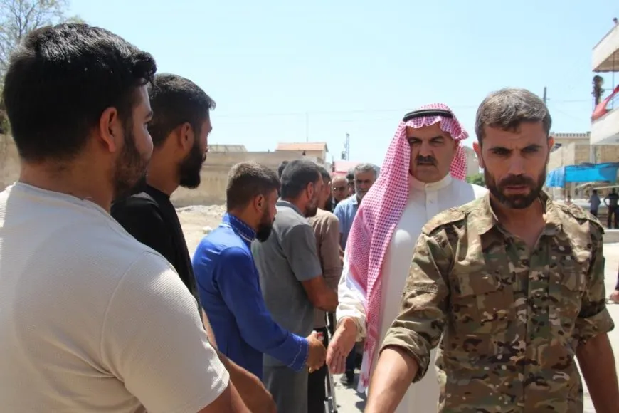 أهالي منبج يؤكدون السير على خطى الشهداء