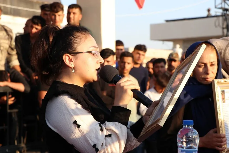 تشييع جثمان الشهيد جكدار كوباني ومراسم غيابية للشهيد دلسوز راجو