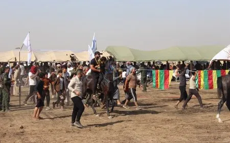 مهرجان الشهداء الأول لسباق الخيول الأصيلة في كركي لكي