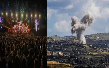 صورتان للبنان.. الحرب وحب الحياة