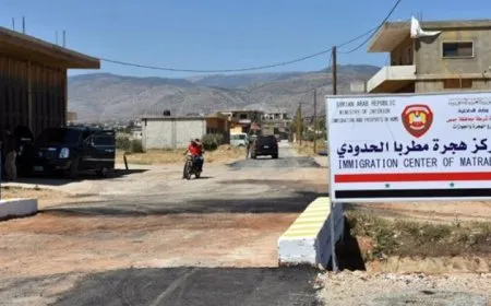 غارات إسرائيلية على أحد المعابر في ريف حمص