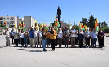TEV-DEM في مقاطعة الفرات تؤكد على تصعيد النضال لتحقيق حرية القائد الجسدية