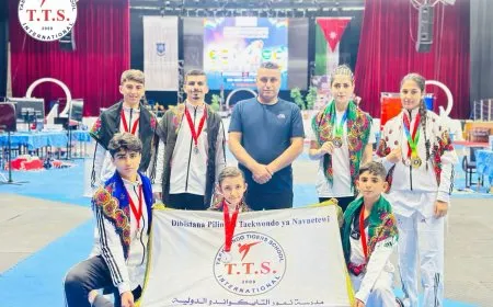 مدرسة نمور التايكوندو تحقق نتائج مميزة في بطولة الأردن الدولية