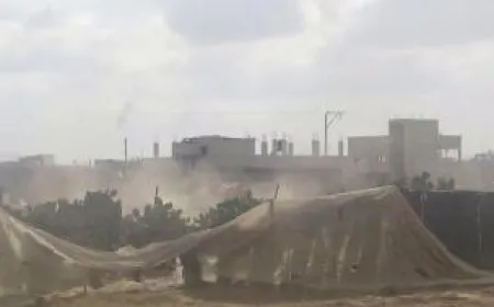 الجيش الإسرائيلي يأمر المواطنين بإخلاء عدة مناطق شمال غزة