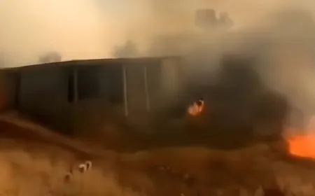 الاحتلال التركي يشعل النار في برواري بجنوب كردستان 