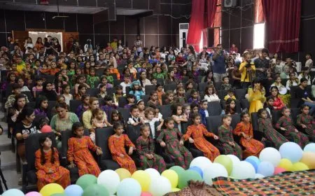 انطلاق فعاليات مهرجان الأطفال السابع في كوباني