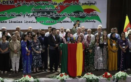TEV-DEM  تختتم مؤتمرها بانتخاب رئاسة مشتركة جديدة وعدة توصيات