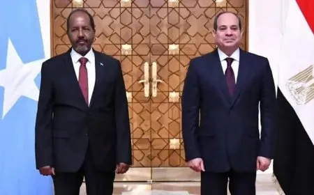 مصر توقع بروتوكول تعاون عسكري مع الصومال