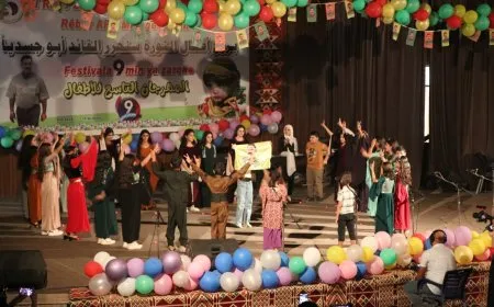 انطلاق فعاليات مهرجان الأطفال التاسع في الحسكة