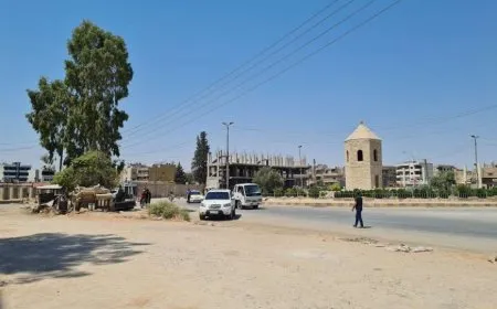 قصف جوي على مركز لقوى الأمن الداخلي في قامشلو