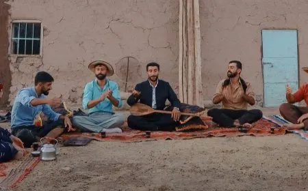 بلند الشاب الذي يسعى للحفاظ على التراث الغنائي الكردي