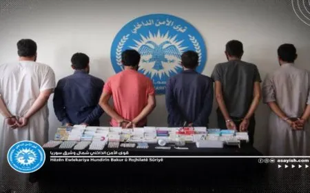 القبض على 6 مروّجين للمخدرات في مقاطعة منبج