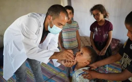 الصحة العالمية: تعهد مبدئي بهدنٍ إنسانية للتطعيم ضد شلل الأطفال في غزة