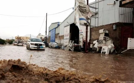 السيول العارمة في اليمن تتسبّب بمصرع وفقدان العشرات