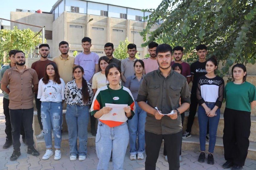 طلبة جامعة الشرق يدينون اعتقال السلطات التركية أشخاصاً لأنهم غنوا بالكردية