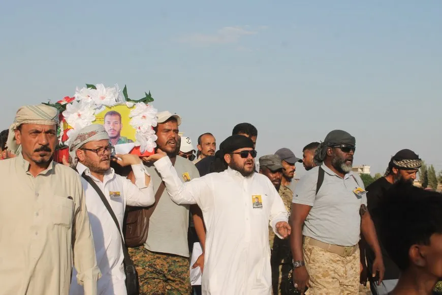 تشييع جثمان الشهيد خالد الناصر إلى مثواه الأخير في تل كوجر