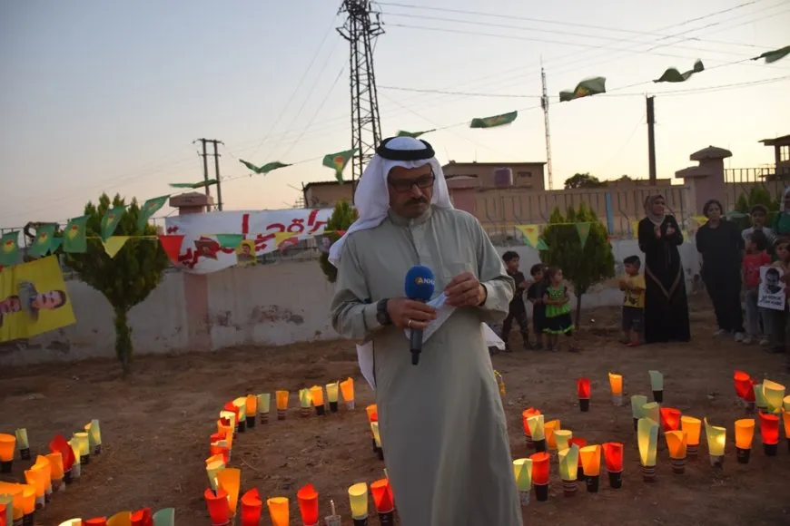 عشية ذكرى مجزرة شنكال إيقاد الشموع لاستذكار ضحايا المجزرة