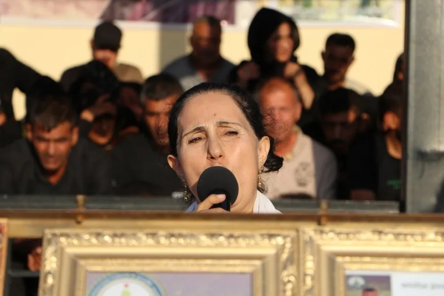 جثمان المقاتل من قوات تحرير عفرين سورو برخدان يوارى الثرى في الشهباء