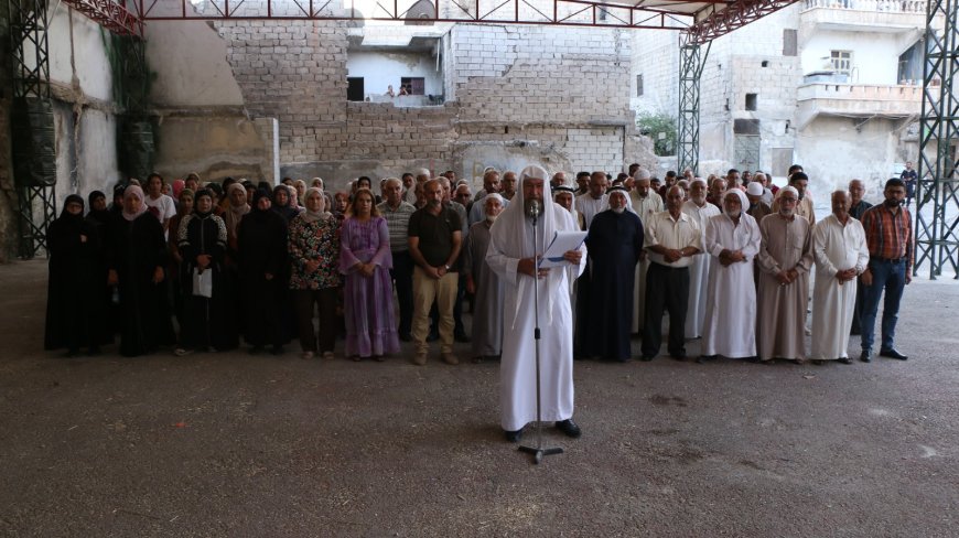 وجهاء وأعيان حلب يؤكدون وقوفهم مع قسد والمضي قدماً لبناء مجتمع حر وديمقراطي