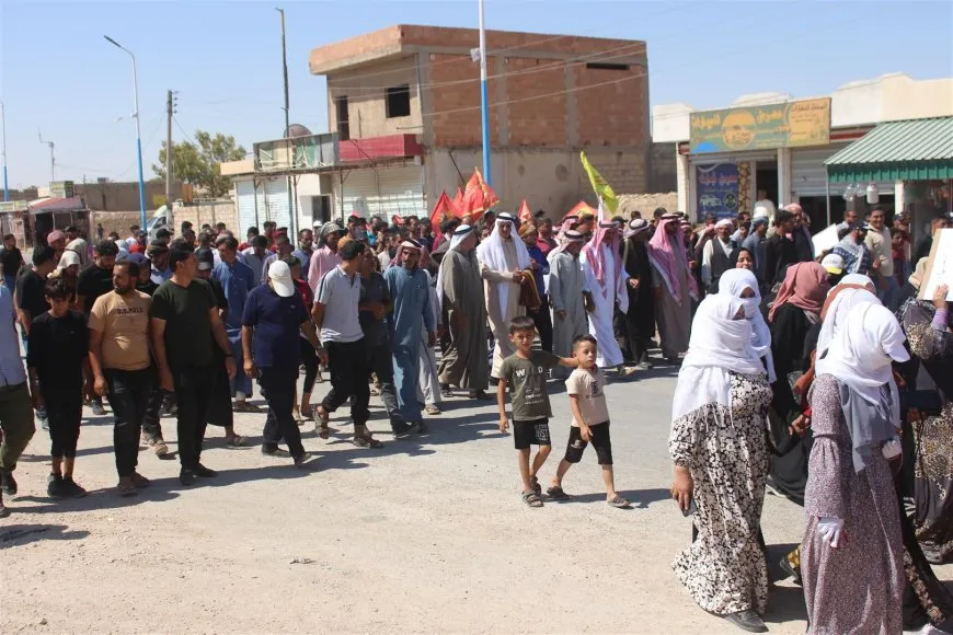 فعاليات منددة بالجرائم التي ترتكبها قوات حكومة دمشق وما يسمى "بالدفاع الوطني"