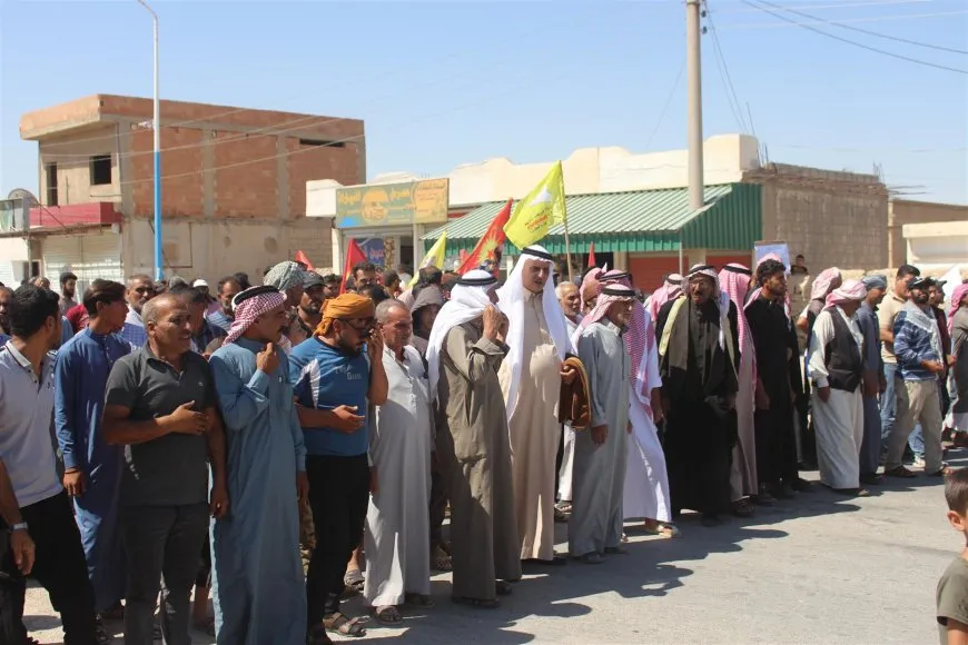 فعاليات منددة بالجرائم التي ترتكبها قوات حكومة دمشق وما يسمى "بالدفاع الوطني"