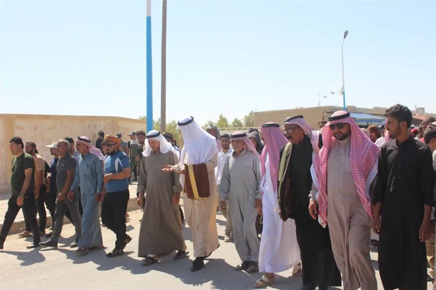فعاليات منددة بالجرائم التي ترتكبها قوات حكومة دمشق وما يسمى "بالدفاع الوطني"