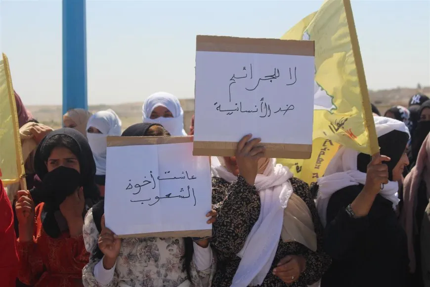 فعاليات منددة بالجرائم التي ترتكبها قوات حكومة دمشق وما يسمى "بالدفاع الوطني"