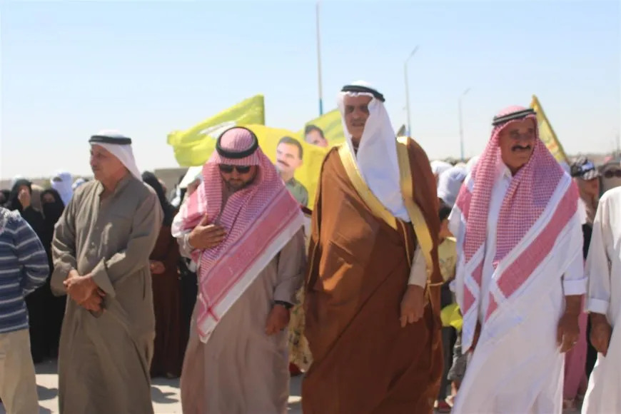 فعاليات منددة بالجرائم التي ترتكبها قوات حكومة دمشق وما يسمى "بالدفاع الوطني"