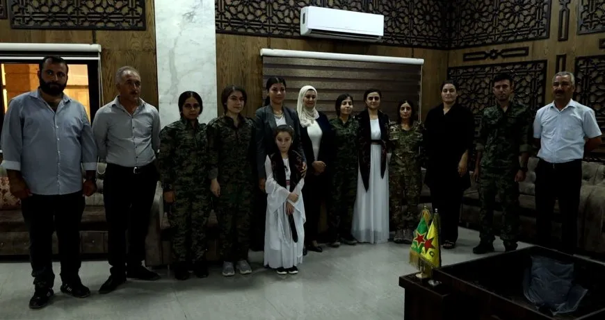 تسليم شابة وطفلة إيزيديتان لـ  YJŞ/YBŞ