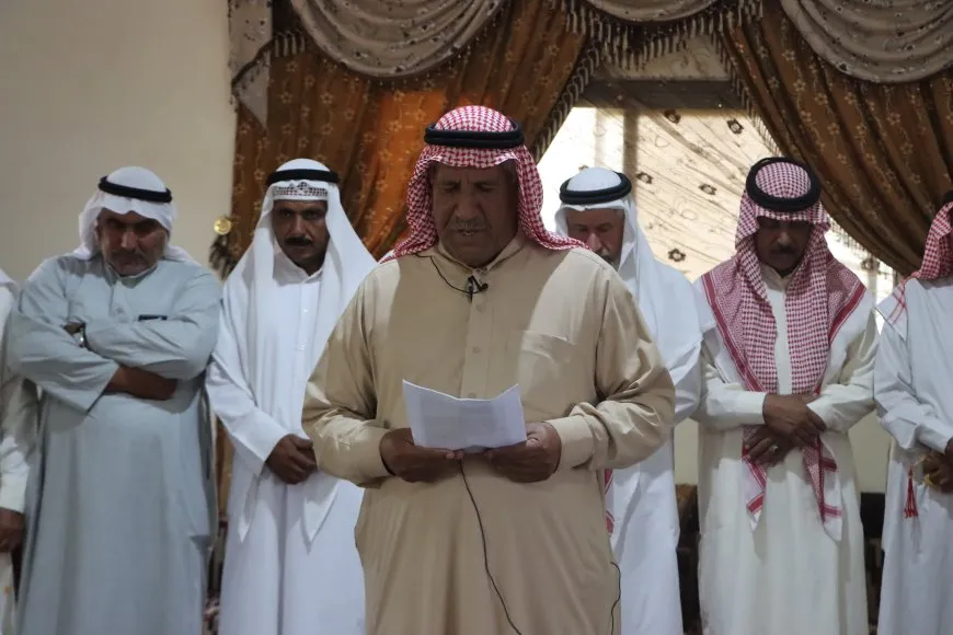 عشيرة البوحمدان تؤكد دعمها لقسد وتحيي الموقف المحافظ على اللحمة الوطنية