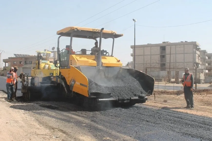 مشاريع تعبيد مهمة ينفذها اتحاد بلديات الشعب في مقاطعة الجزيرة